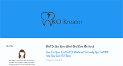 Desktop Screenshot of ko-kreator.com