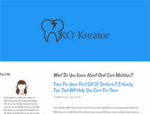 Tablet Screenshot of ko-kreator.com